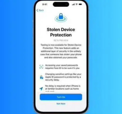 京山苹果授权维修店分享被盗设备保护功能开启方法 