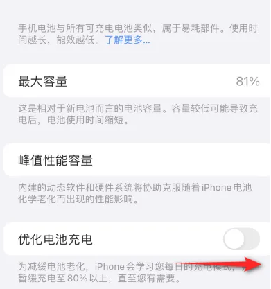 京山苹果15维修分享iPhone15充电到80%就充不进电了怎么办 